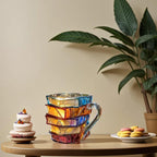 Caneca 3D feita à mão - Original